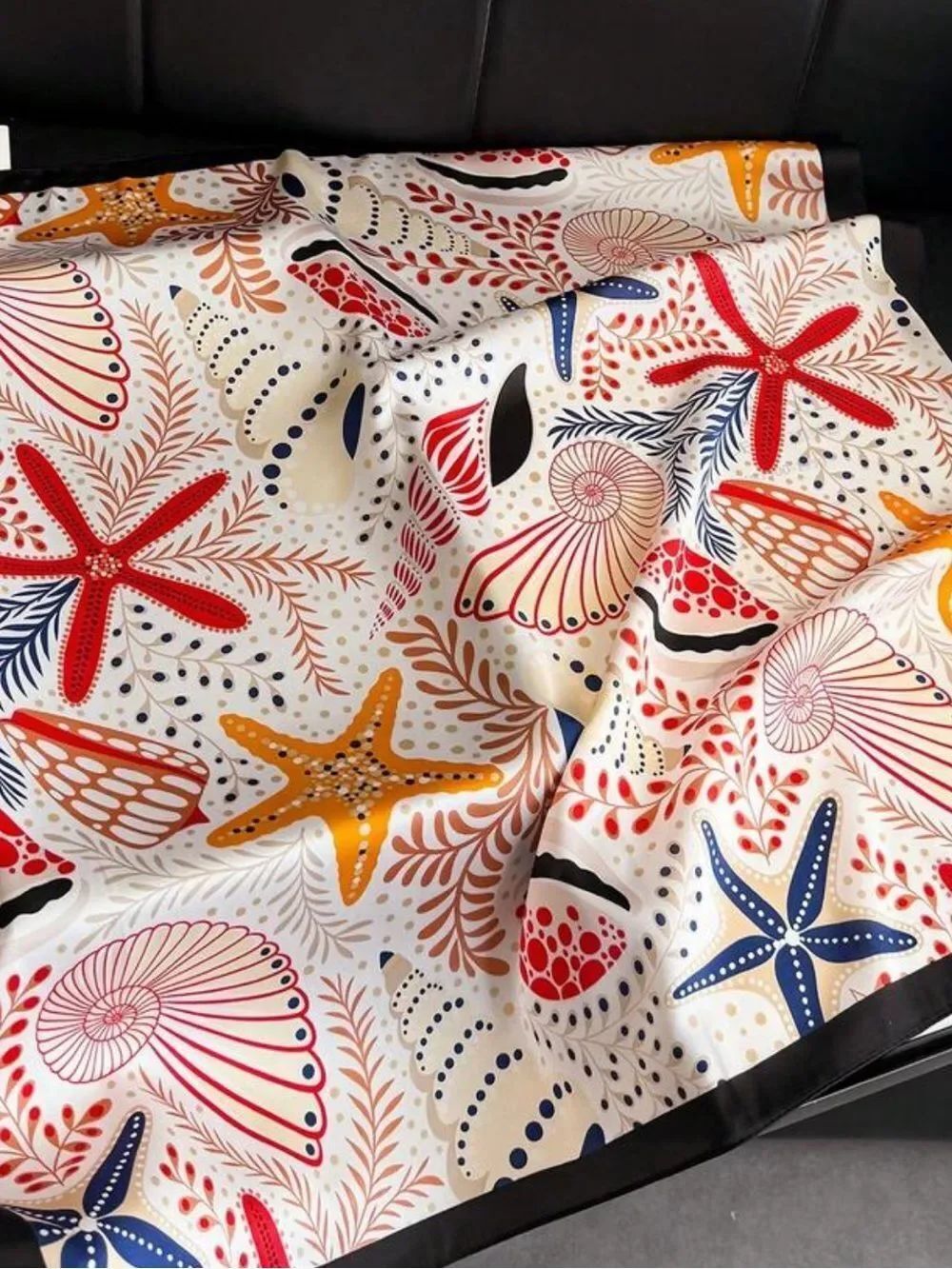 Starfish Print Scarf S169